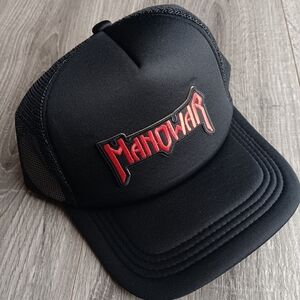 Black Manowar Trucker Hat